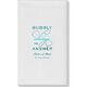 Bubbly is the Answer Linen Like Guest Towels Image 5 of 5